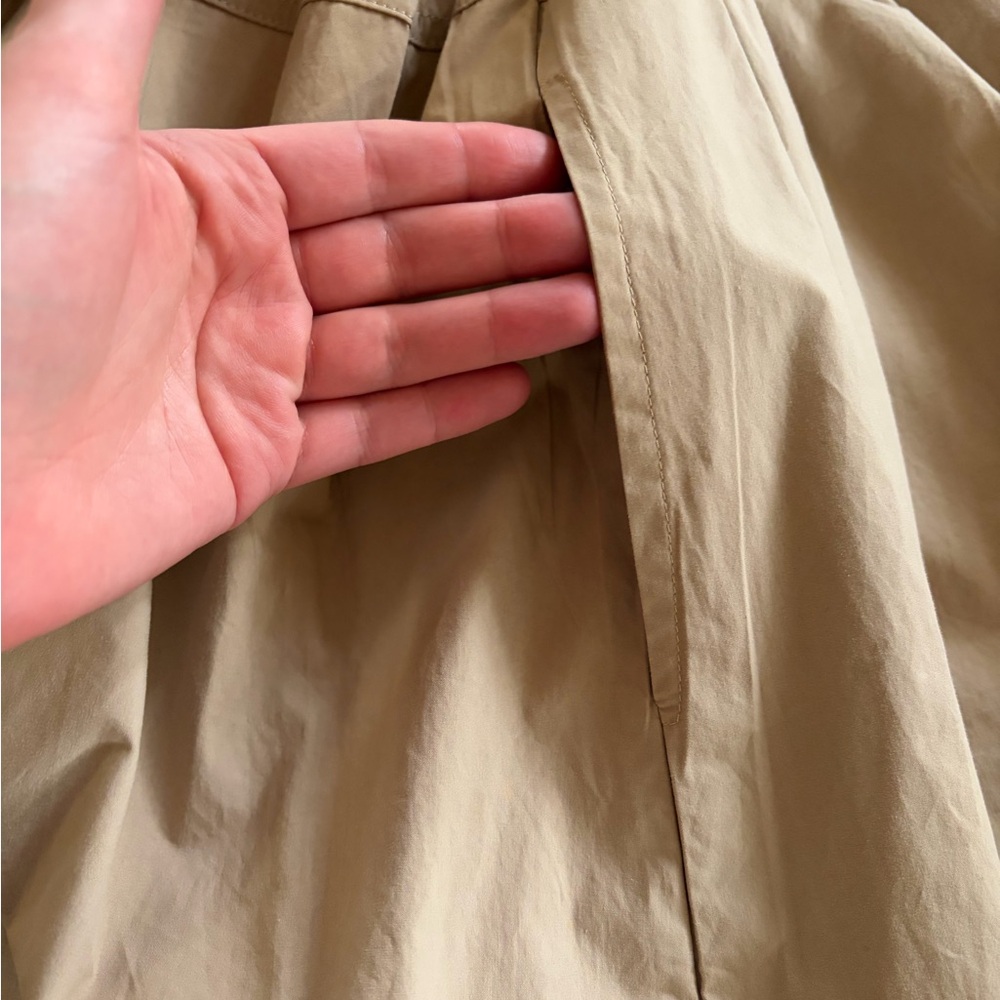 Panier Drawstring Waist Pleated Skirt - Picture 5 of 7